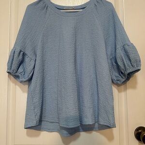 Light Blue Women's Top
